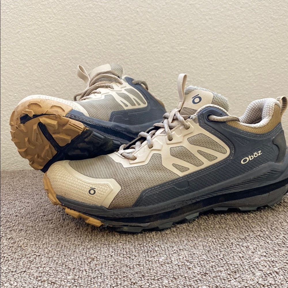 Oboz Snow Leopard Katabatic Low Hiking Sneaker Women’s 8.5